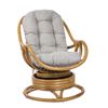 Кресло-качалка с подушкой Kara (S2-MATT) Золотой мед