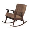 Кресло-качалка РЕТРО (темный тон / 05 - коричневый)
