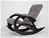 Кресло-качалка К-5 (венге / RS 15 - темно-серый)