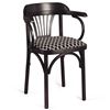 Стул Венский мягкий (венге, ткань 5 black)