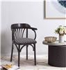 Стул Венский мягкий (венге, ткань 5 black)