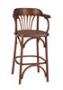 Стул барный 650 Венский твердый (средний тон)