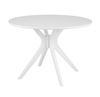 Стол Скандинавия D110 (белый)