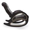 Кресло-качалка Комфорт (мод.4 /Or.Perlam-120/Венге) Темно-коричневый