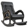 Кресло-качалка Комфорт (мод.44/Дунди-109/Венге) Черный