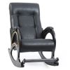 Кресло-качалка Комфорт (мод.44/Дунди-109/Венге) Черный