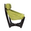 Кресло для отдыха мод.11 (Verona Apple green/ каркас Венге)
