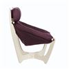 Кресло для отдыха мод.11 (Falcone Purple/ каркас Дуб шампань)
