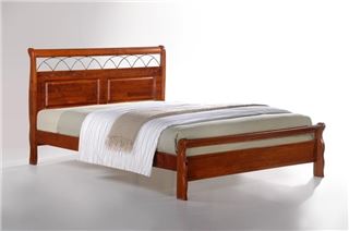 Двуспальная кровать  Сатурн LF (160х200) Майер браун