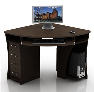 Компьютерный стол "КС-2 Сокол" (Венге)