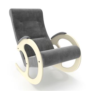 Кресло-качалка Модель №3  (Дуб шампань / Antrazite grey)