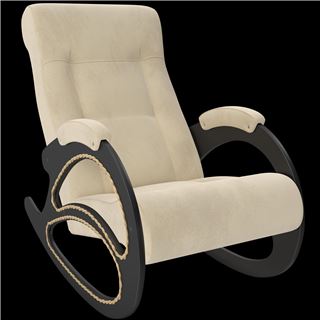 Кресло-качалка Комфорт (мод.4/Verona Vanila/Венге) Ткань