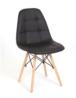 Стул 301K /Alex soft (Black PU)