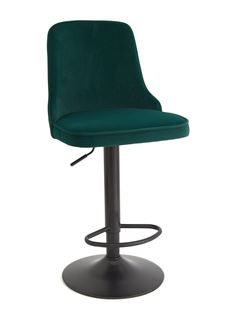 Стул ADAM Bar BK-Base 942 (Velvet DARK GREEN DR09503-56)