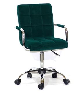 Стул AUGUSTO-ARM Office 811-9FA (GREEN-velvet) B-1003