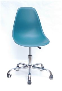 Кресло мастера 638-D Eames (GREEN 02/Бирюзовый)