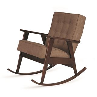 Кресло-качалка РЕТРО (темный тон / 05 - коричневый)