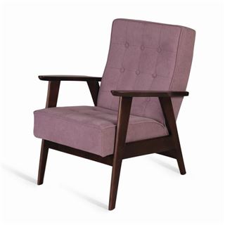 Кресло РЕТРО (темный тон / 08 - розовый)