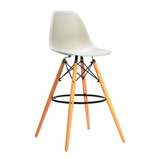 Полубарный стул 638-G/Н65 Eames (GREY 10)