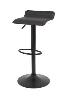 Барный стул ABAZ 2W17 (PVC BLACK / черный) КОМБИНИРОВАННЫЙ
