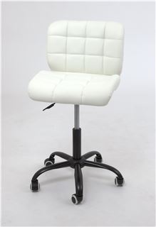 Кресло мастера S-939 (PU WHITE / черный) КОМБИНИРОВАННЫЙ