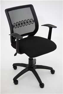Компьютерное кресло Пента (спинка сетка/сиденье В-14) черный