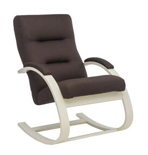 Кресло-качалка Милано  (Слоновая кость/ткань Малмо 28)