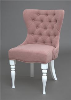 Кресло Вальс (эмаль белая / RS12 - розовый)