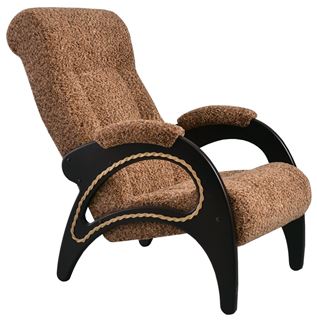 Кресло для отдыха,  мод. 41 (Модена-49/Венге) Ткань