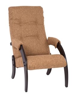 Кресло для отдыха Модель 61 (венге/ Мальта -17) Ткань