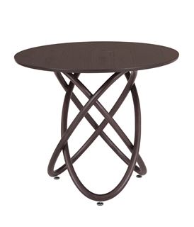 Стол не раскладной Линц 90 Red Black(Венге)