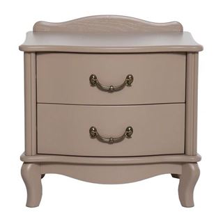 Тумбочка прикроватная "Джульетта" 2 ящ. (Мокко) Вис