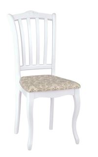 Стул Ланна (тон 304  белый/ткань Рио 17)