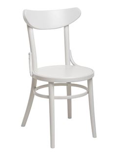 Стул венский Луна (белый) жесткое сиденье
