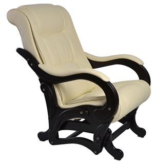 Кресло-маятник мод.78 (Венг/ Орегон перлам-106) Жемчужный