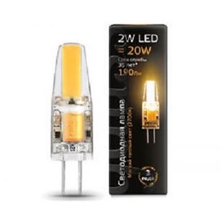 Лампа Gauss LED G4 12V 2W  2700 R  (207707102)