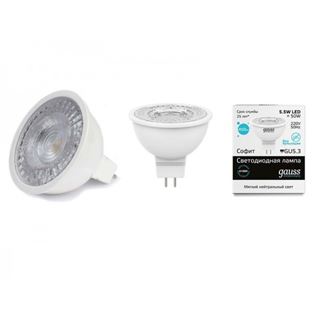 Лампа Gauss LED Elementary MR16 GU5.3 5.5W 4100К