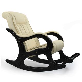 Кресло-качалка модель 77 (ткань мальта 03 / венге)