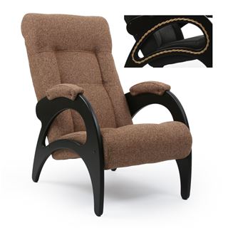 Кресло для отдыха мод 41(Мальта-17/Венге) Ткань
