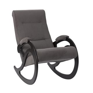 Кресло-качалка мод.5 (Венге/Verona Antazite Grey)  Ткань